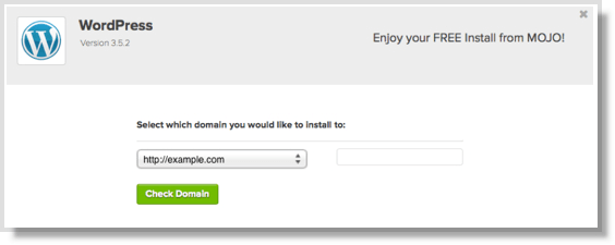 Bluehost choose domain name wordpress