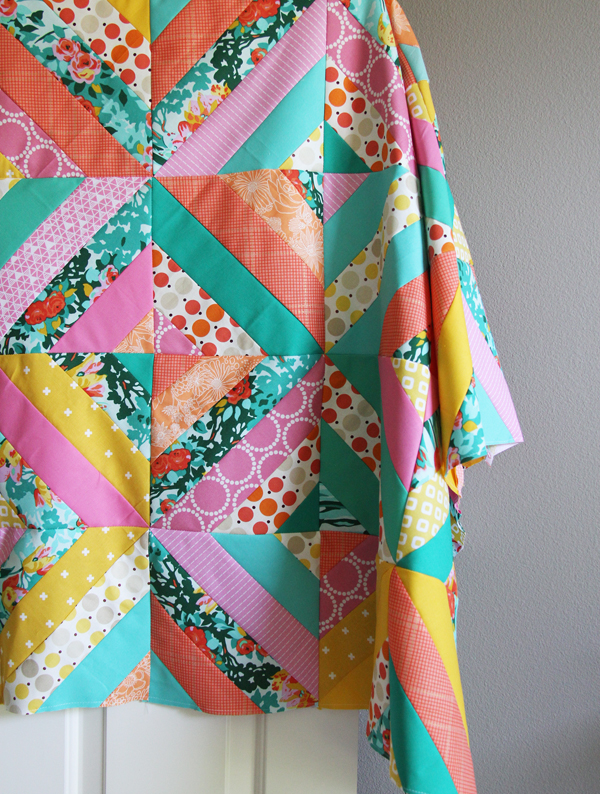 Diagonal Strip Quilt Tutorial Cluck Cluck Sew