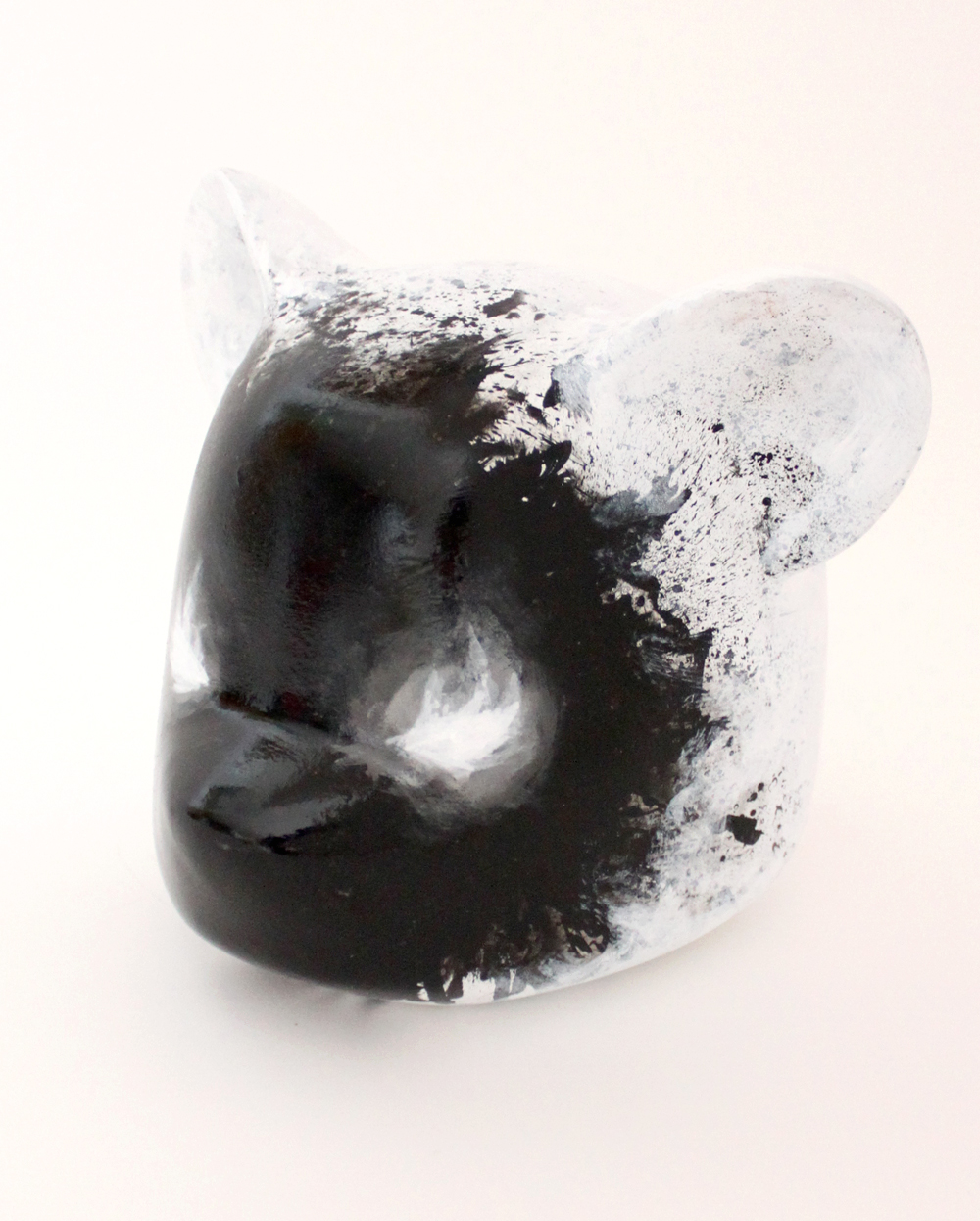 Black Face Bear Head