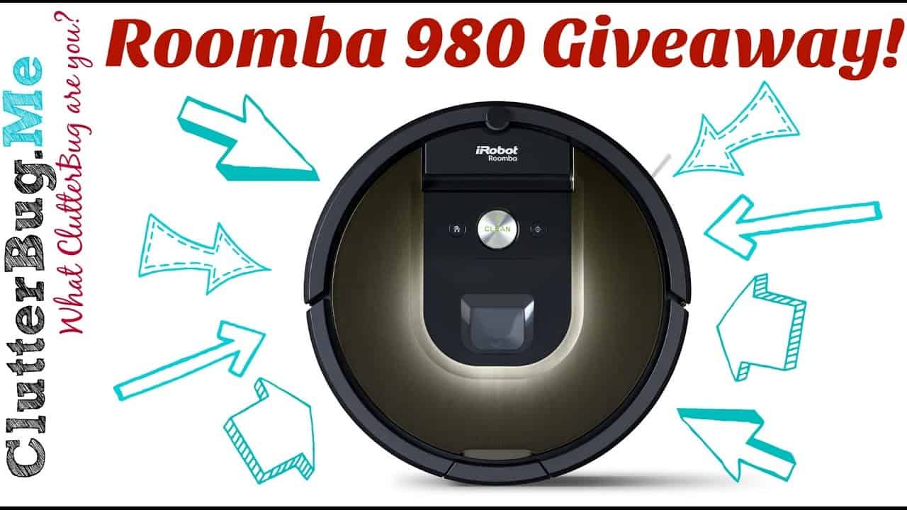 😃 iRobot Roomba 980 Giveaway It's FINALLY HERE!!!