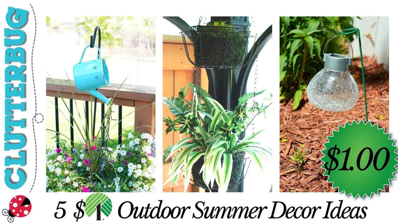 5 Dollar Store Backyard Decorating Ideas Dollar Tree & Dollarama