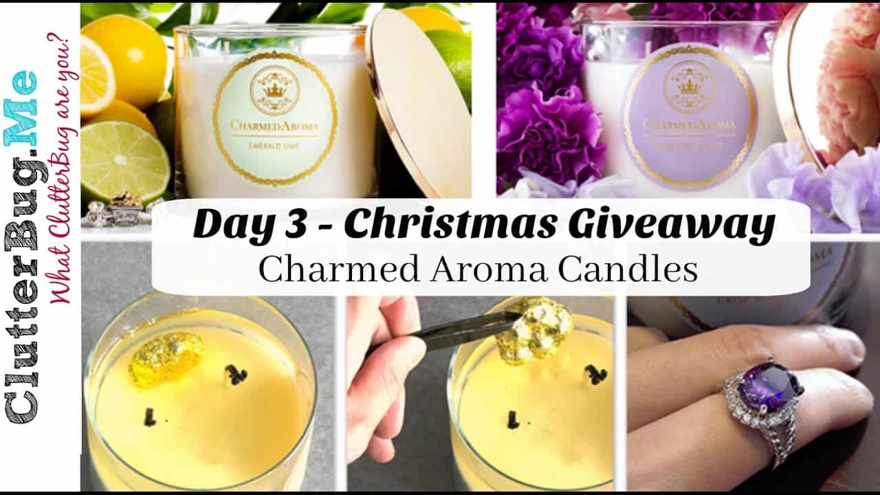 Day 3 12 Giveaways of Christmas Charmed Aroma Clutterbug