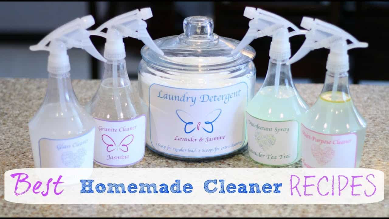How to make the Best Homemade Cleaners! Clutterbug