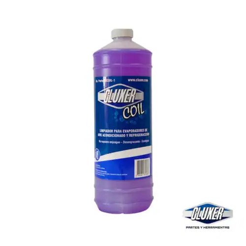 Coil Cleaner Cluxer 1 Litro Limpiador Morado de serpentín
