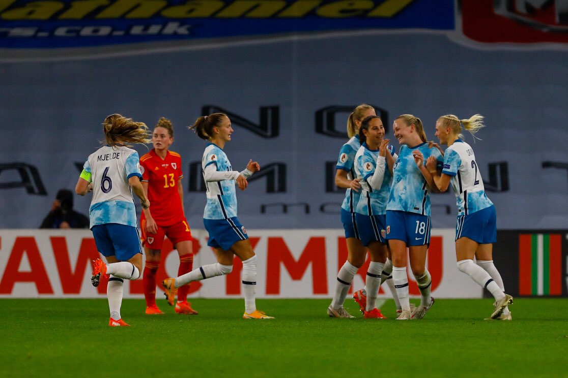 Norway secure EURO 2022 spot as Wales left sweating on