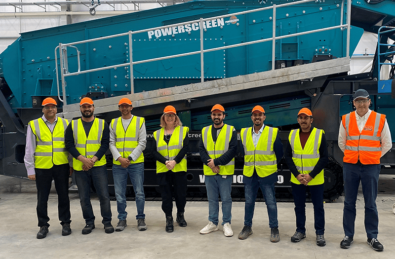 SIRC team visits Northern Ireland’s material handling companies Waste