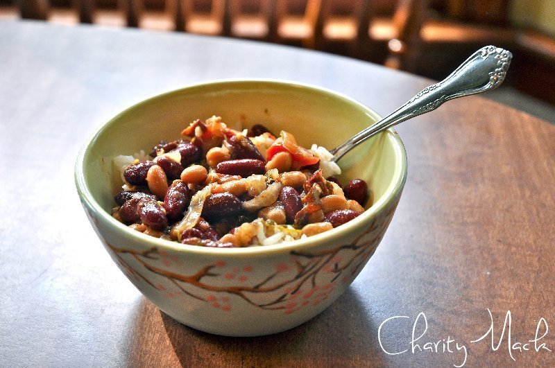 Easy Bean Dinner Mini Macks