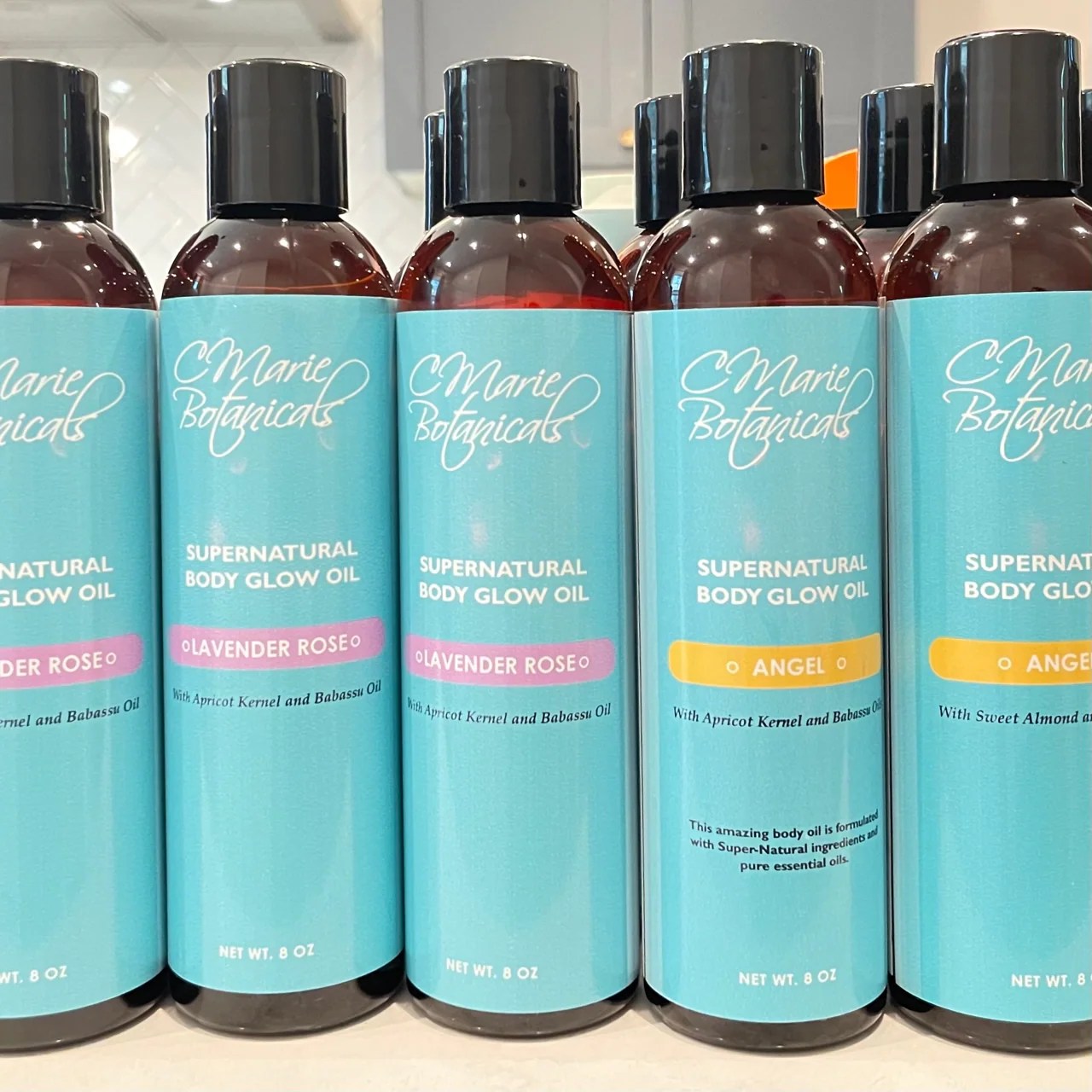 Supernatural Body Glow Oil Bundle C Marie Botanicals