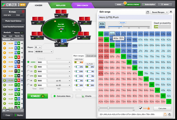 ICMIZER 3 baixar calculadora de poker gratuitamente