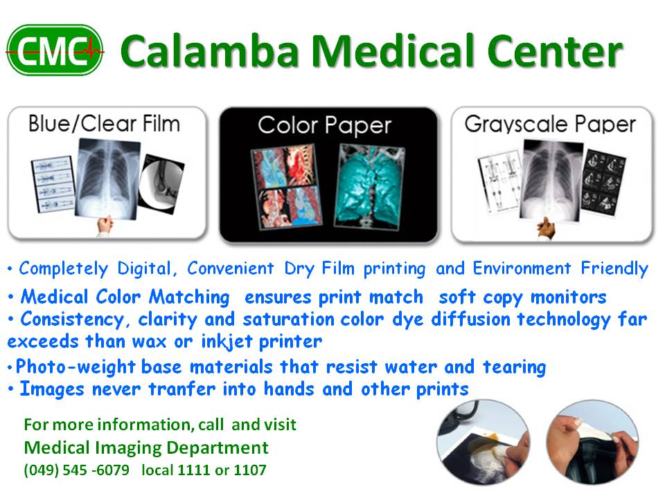 Calamba Medical Center XRay / Radiology