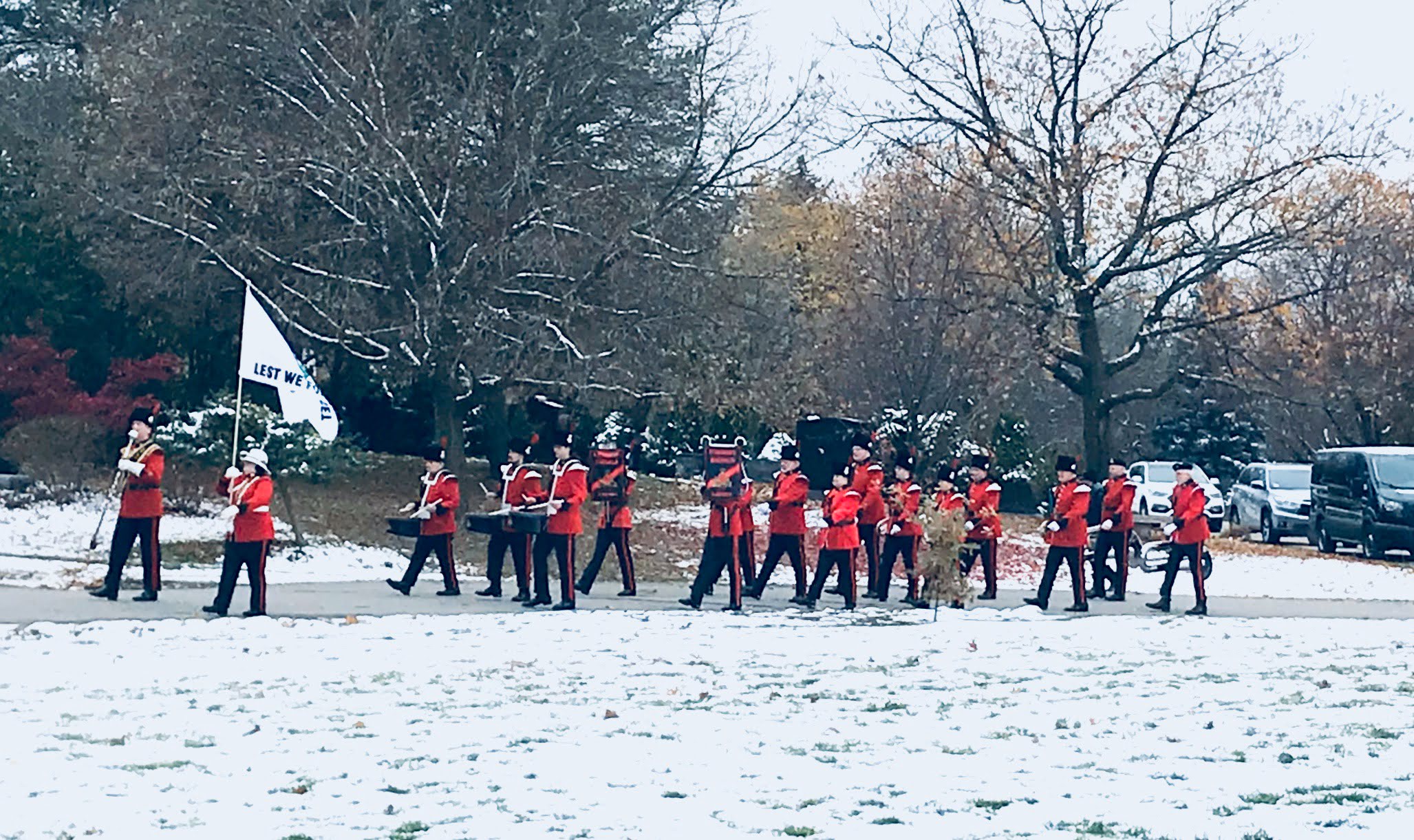 festival of remembrance 2023 Toronto Signals Band Leads 32 Sig Regt to their Annual Remembrance