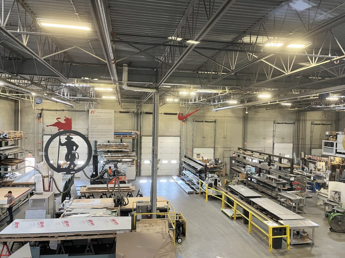 Metal Fabrication Plant Custom Metal Manufacturing