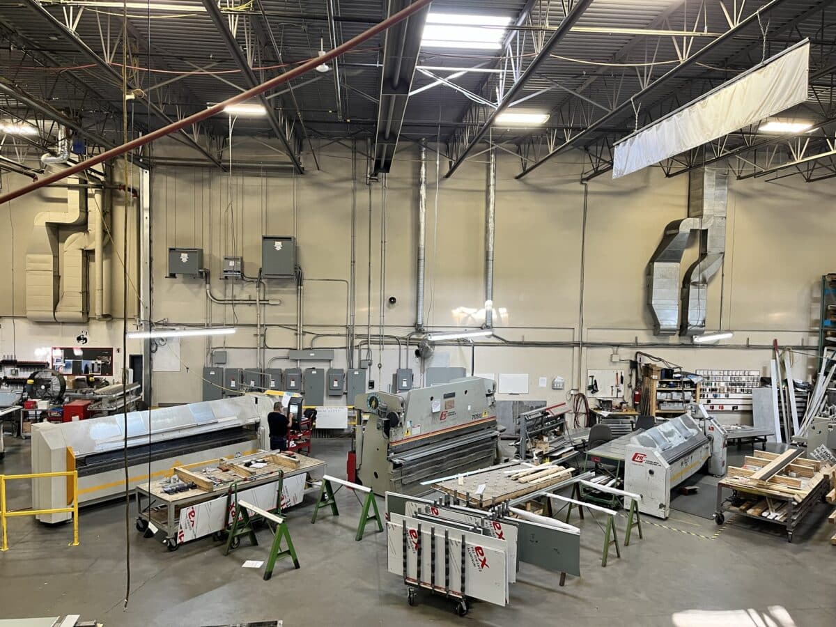 Metal Fabrication Plant Custom Metal Manufacturing