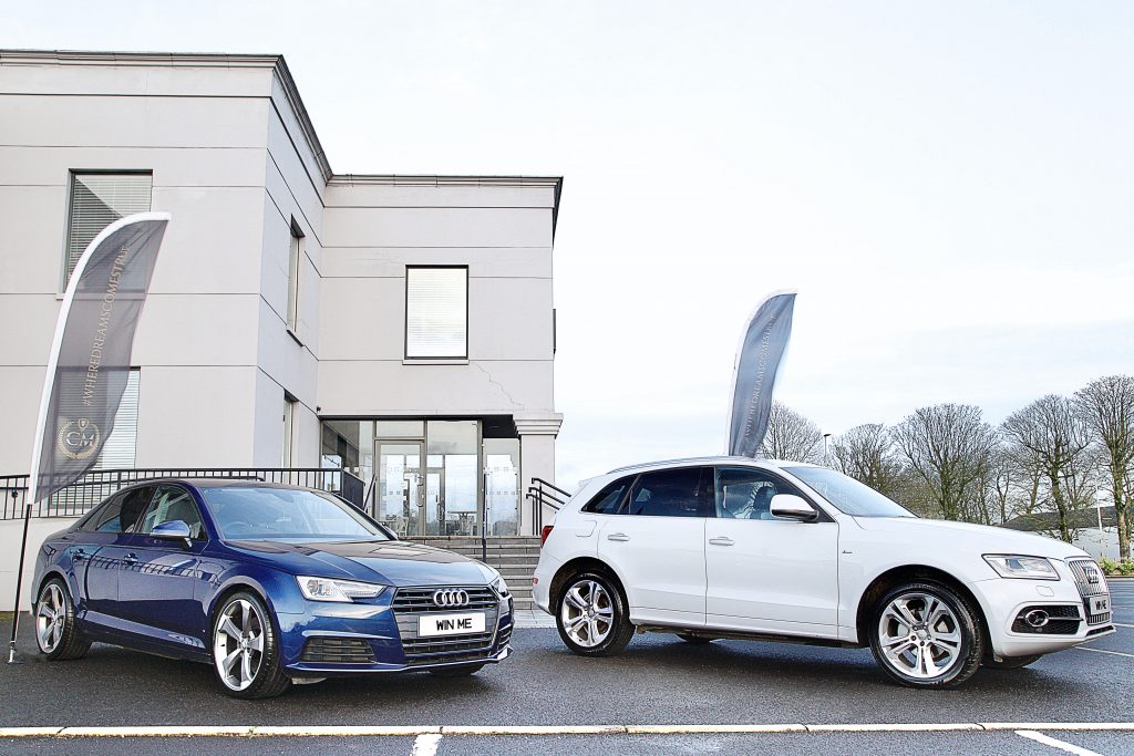 Win This Stunning 2016 Audi A4 Or 2014 Audi Q5 or £10,000 Cash ** Plus