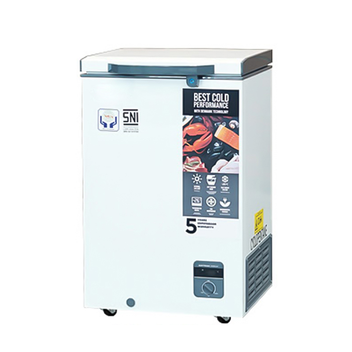 Chest Freezer 108R Kapasitas 100 Liter CMC Solution