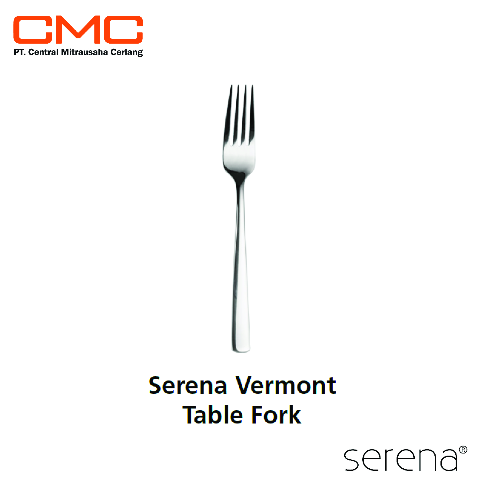 Serena Vermont Dessert Knife, Dessert Spoon, Mocca Spoon & Table Fork