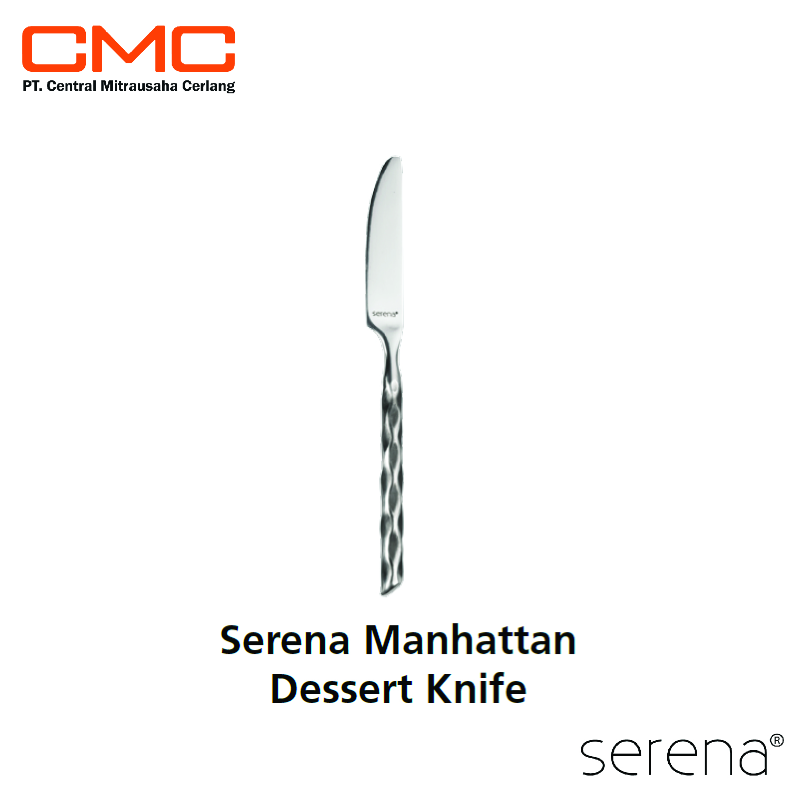 Manhattan Dessert Spoon & Dessert Knife by Serena Cutlery CMC Solution