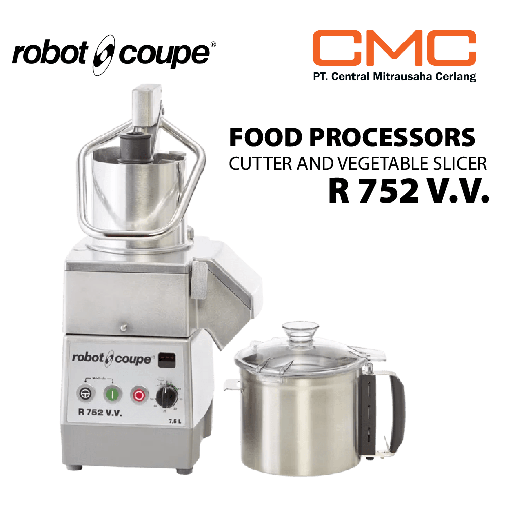 Food Processors Robot Coupe R752 V.V. Vegetable Slicer & Cutter