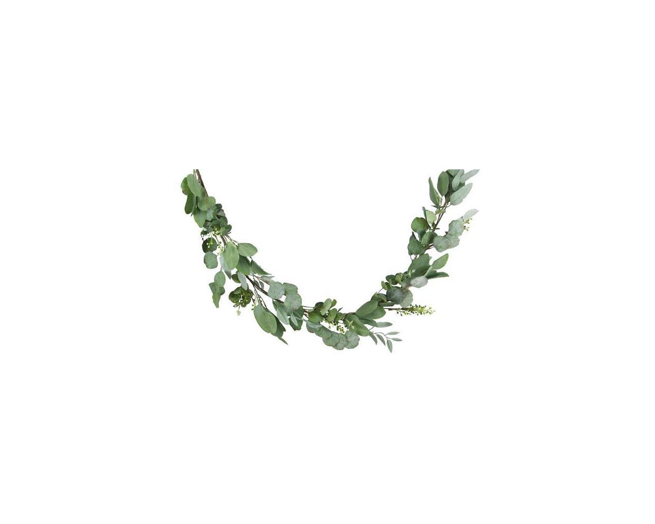 5' EUCALYPTUS /SEEDED GARLAND GREEN CMC