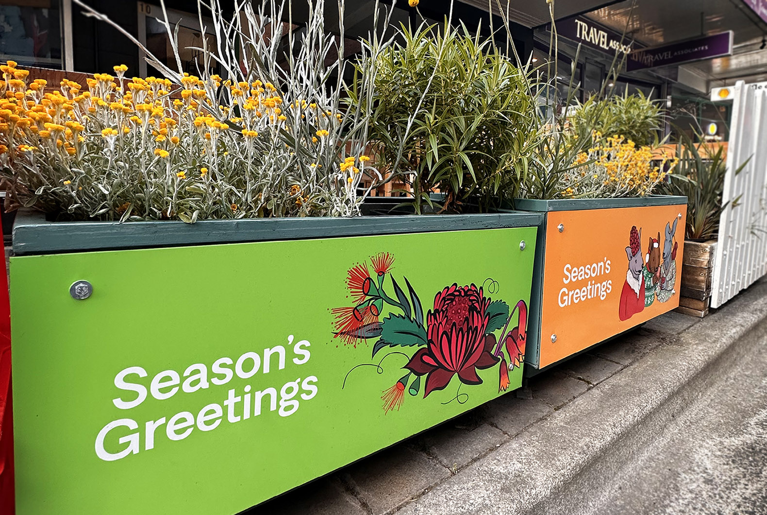 City of Hobart Christmas Graphic design, logos, business cards