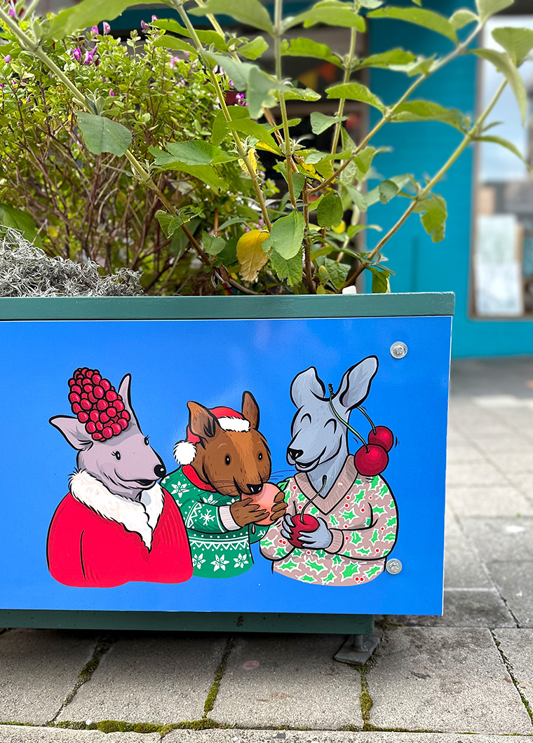 City of Hobart Christmas Graphic design, logos, business cards