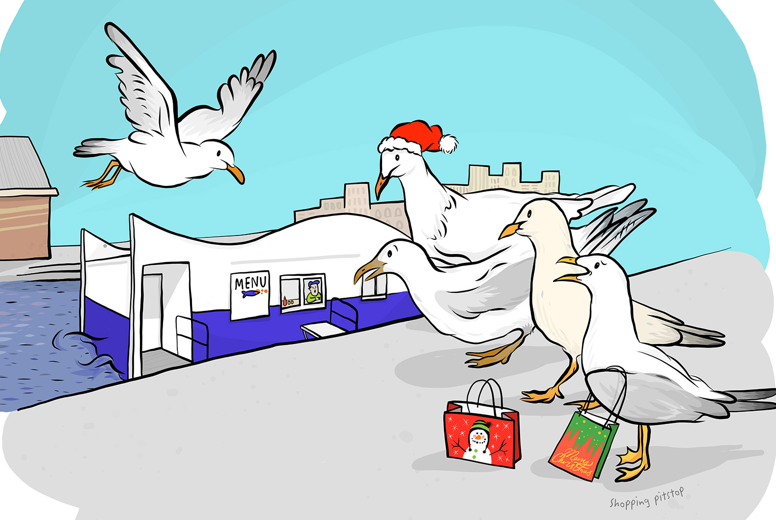 City of Hobart Christmas Graphic design, logos, business cards