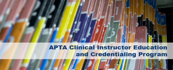 APTA Clinical Instructor Education and Credentialing Program DMU CME