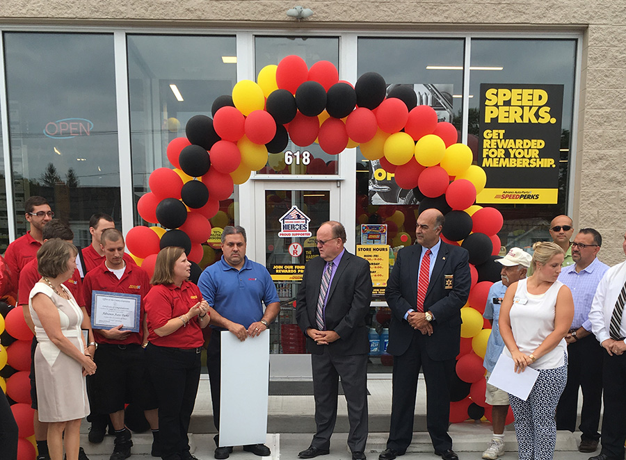 Advance Auto Parts Ribbon Cutting Creighton Manning LLP