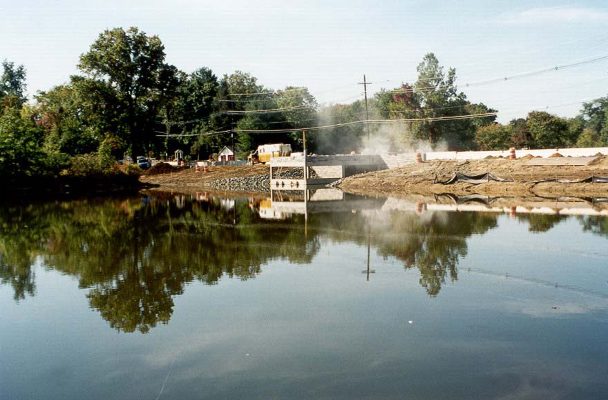 Plainsboro Pond Dam Construction Phase Services CME Associates