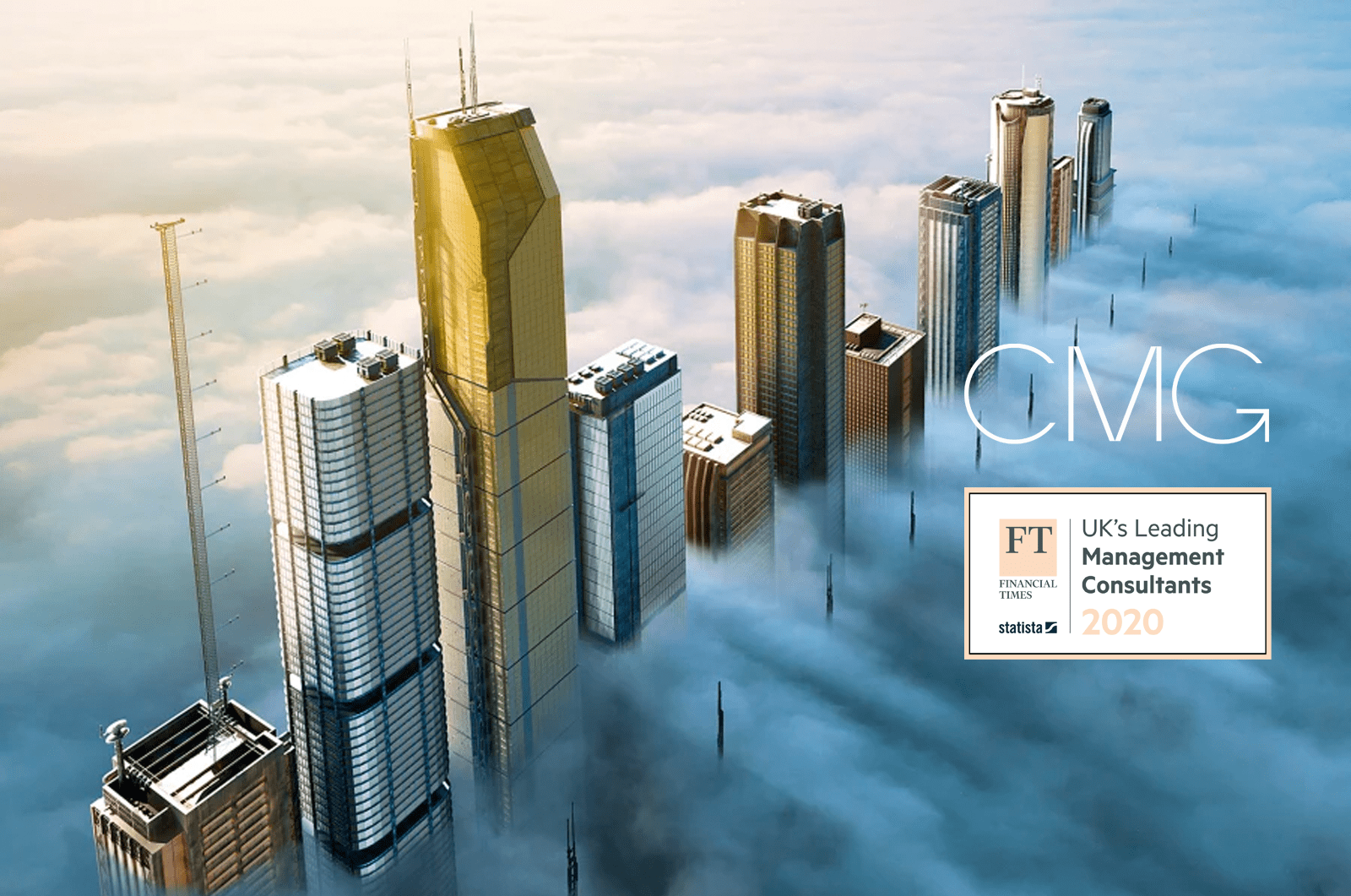 CMG recognised as a Top Consultancy Firm by FT for the 3rd year CMG
