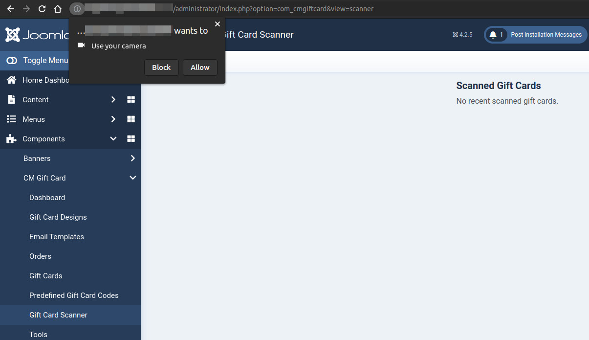 Manage Gift Cards CM Gift Card Documentation