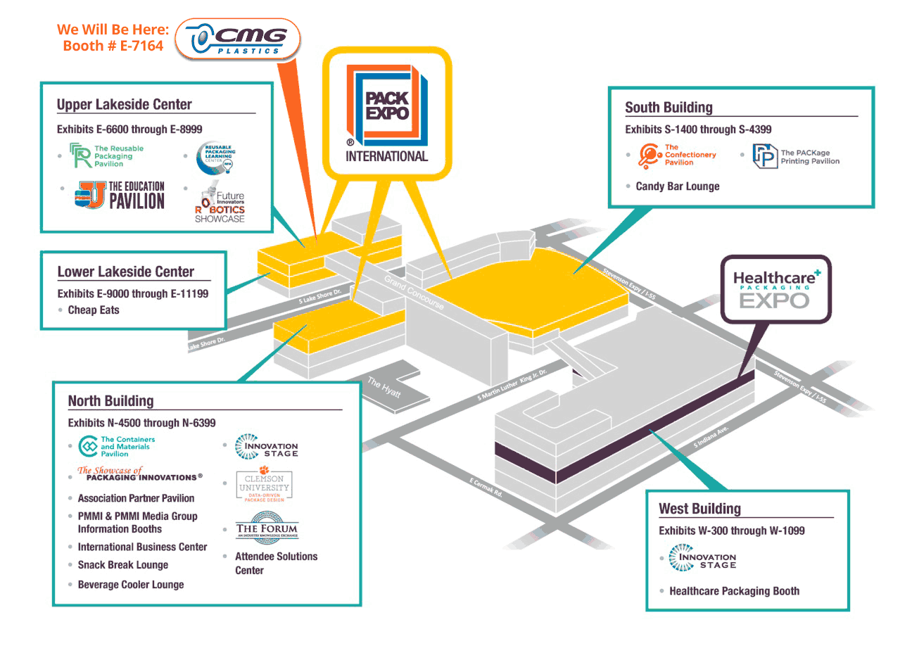 CMG Plastics in Chicago at PACK EXPO INTERNATIONAL CMG Plastics