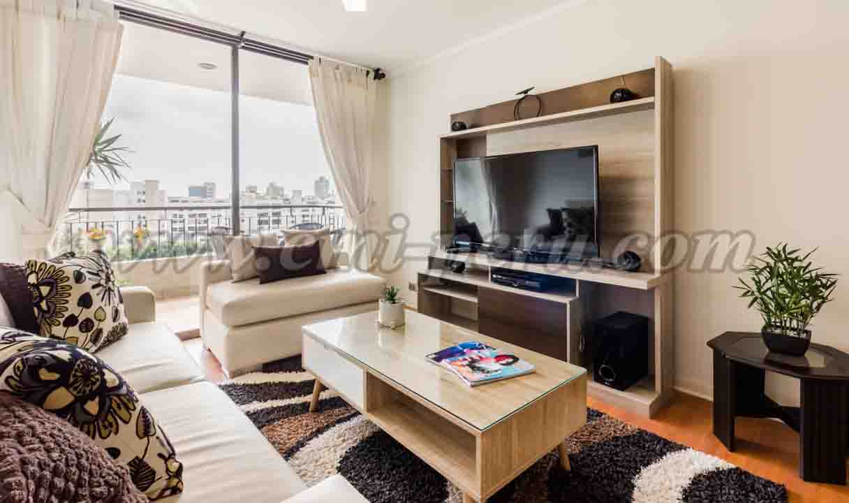 Departamento amoblado 3 dormitorios en alquiler Miraflores Alquiler y