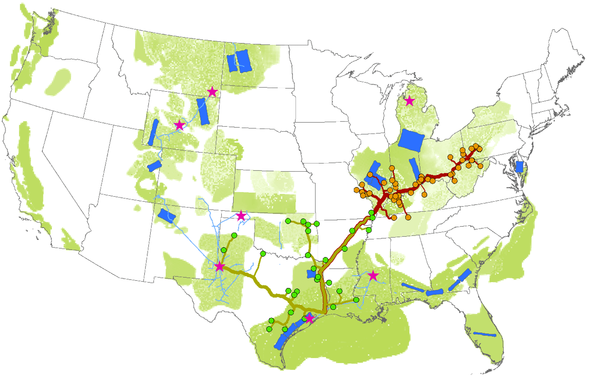 Pipeline Infrastructure Development for LargeScale CCUS in the United