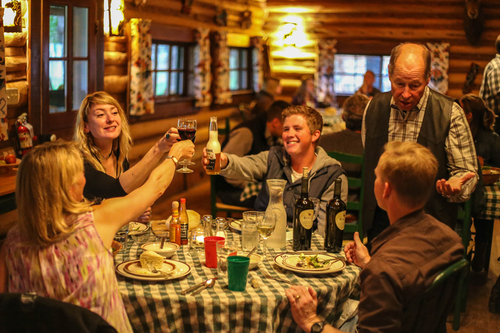Wyoming Dude Ranches for Families Dining CM Ranch