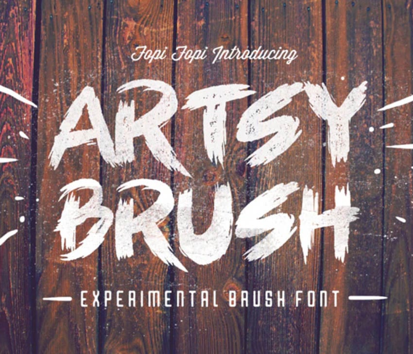 45 Best Textured Fonts (Brush, Distressed, Grunge, Metal and More!)