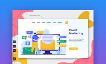 9 Top Email Wireframe UI Kits (for Email and Newsletter Prototypes