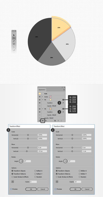 How to Create an Editable Pie Chart in Adobe Illustrator Envato Tuts+