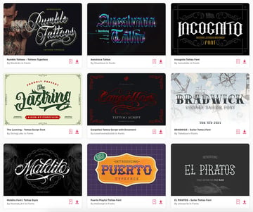 49 Epic Tattoo Fonts 301_x_360_jpg