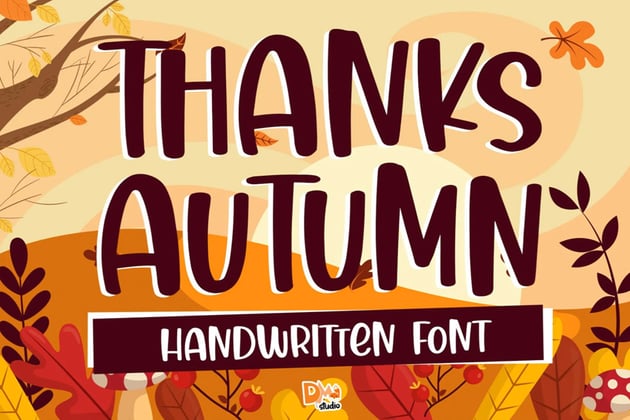 42 Best Fall Fonts to Download (Autumn Fonts for your Fall Designs)