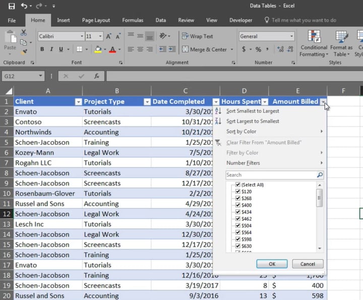 Jak dodać tabele z danymi w Excelu w 60 sekund Envato Tuts+