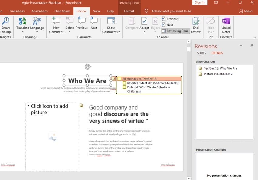 How to Track Changes in Your PowerPoint PPT Presentations Envato Tuts+