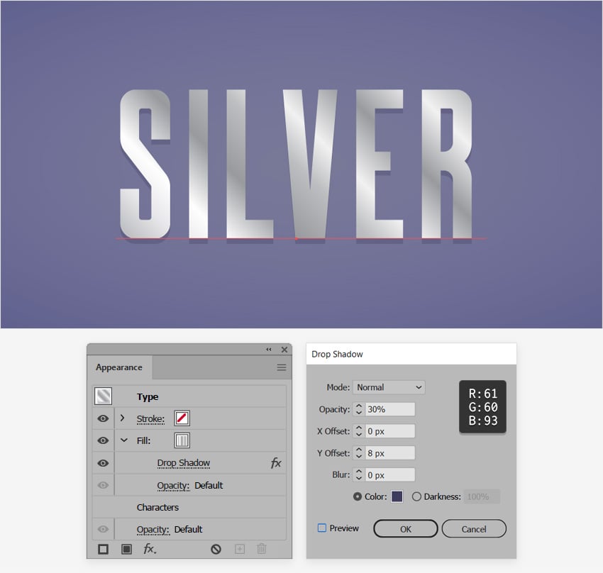 How to Make a Metallic Effect in Illustrator (2022)