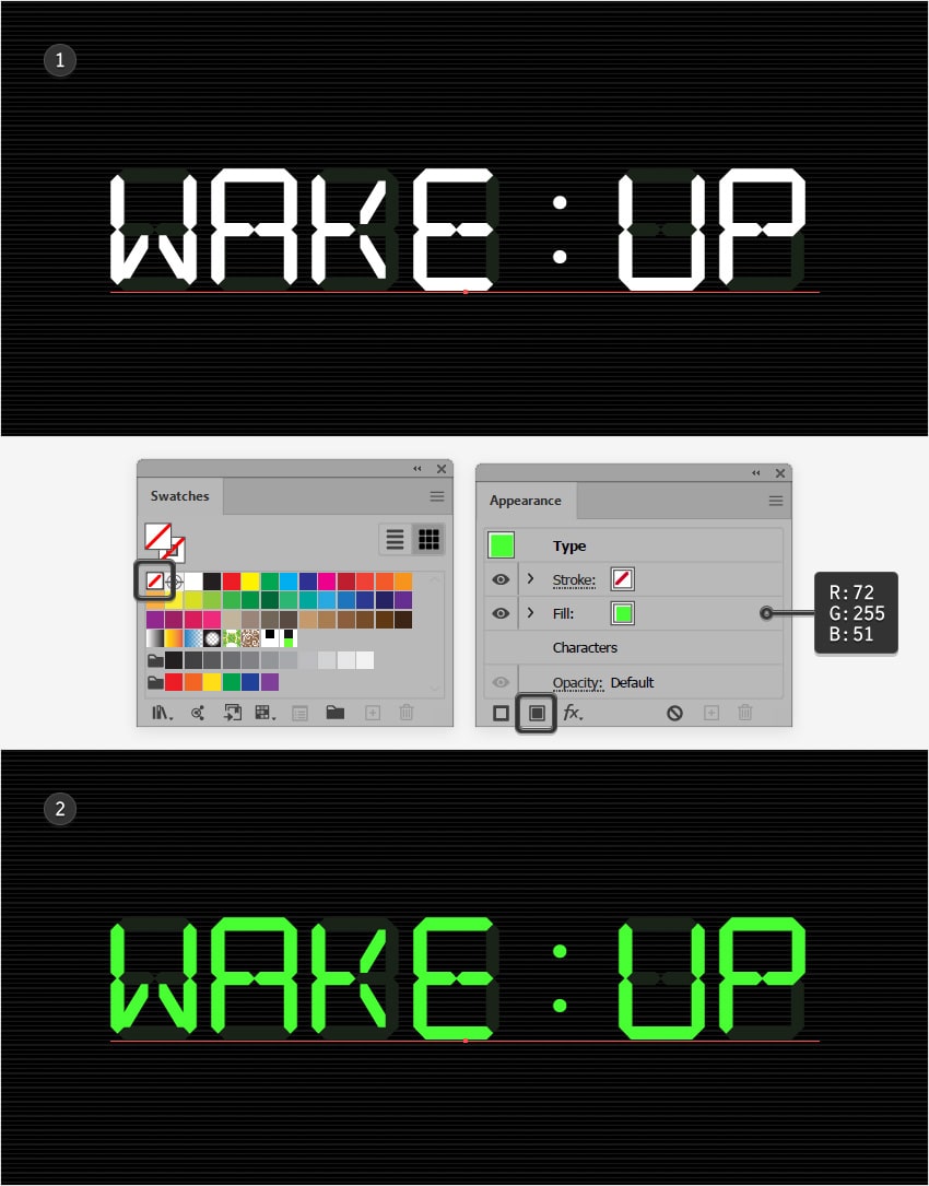 How to Create a Digital Clock Text Effect Envato Tuts+