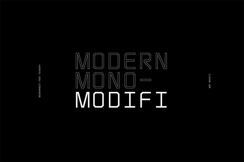 34 Cool Bold Monospace Fonts (Evenly Spaced Fonts)