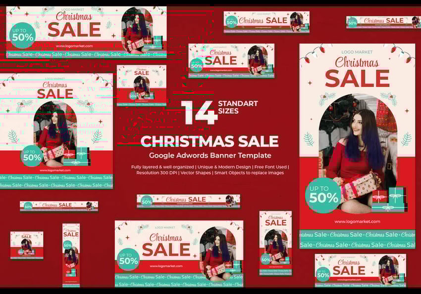 10+ Best Holiday Sales Banner Ad Templates Envato Tuts+