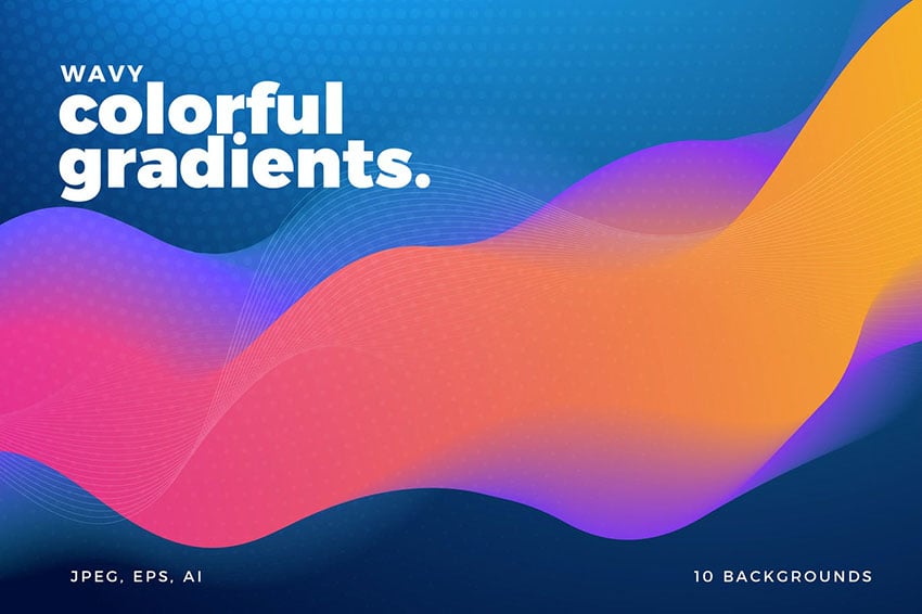 How to Make a Textured Abstract Gradient Background in Illustrator