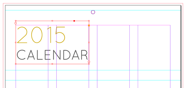 how to create a calendar in adobe indesign Create a Retro Wall Calendar in Adobe InDesign