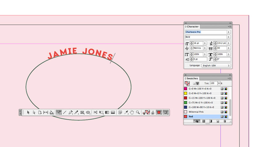 How to Create a Millennial Pink Stationery Set in Adobe InDesign