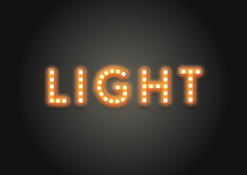 How to Create a Quick, Glamorous LightBulb Text Effect in Adobe InDesign